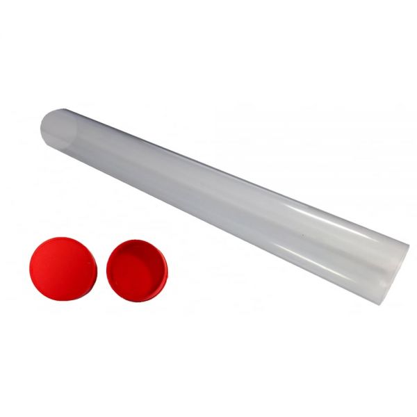 Fenrir Games Total Pro Tube Playmat Holder Red